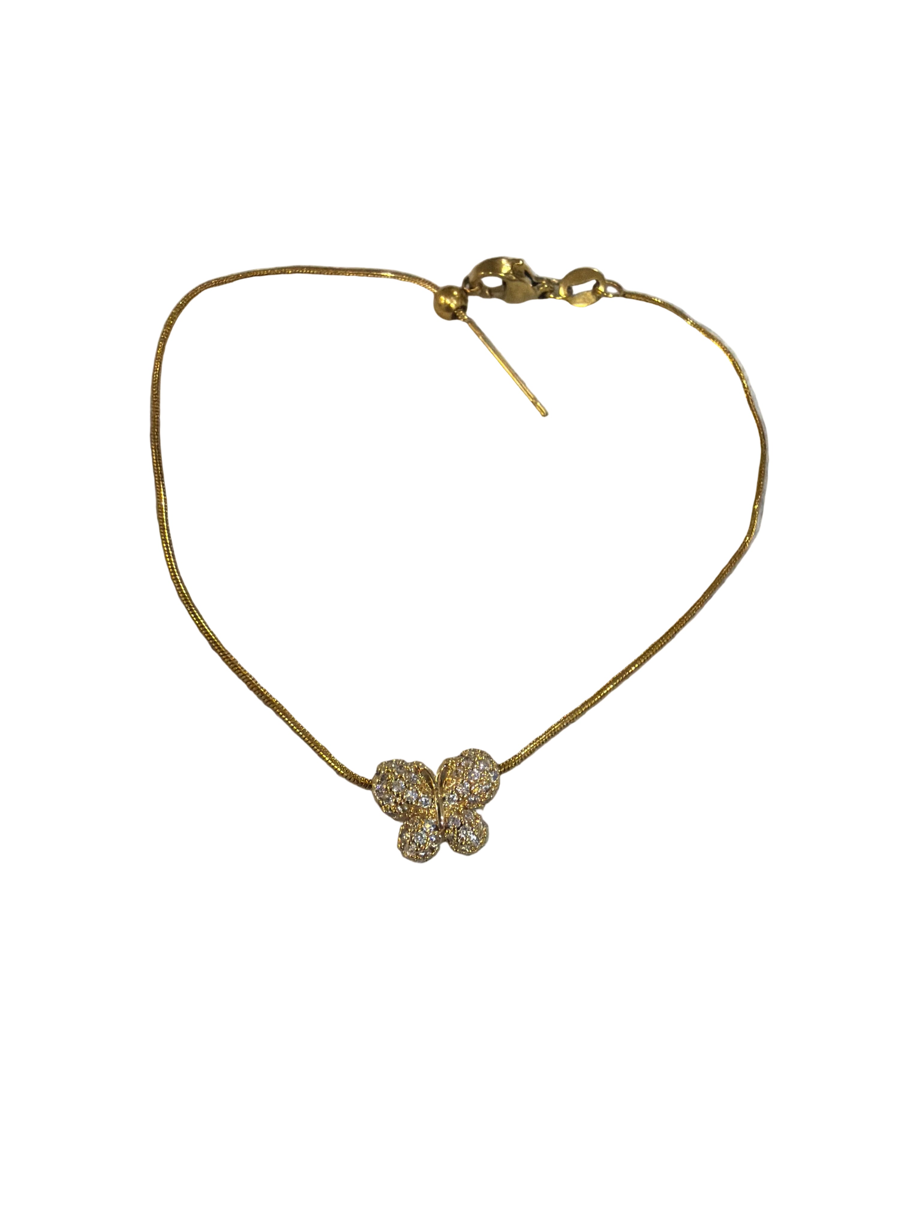 Bracciale Farfalla zirconata