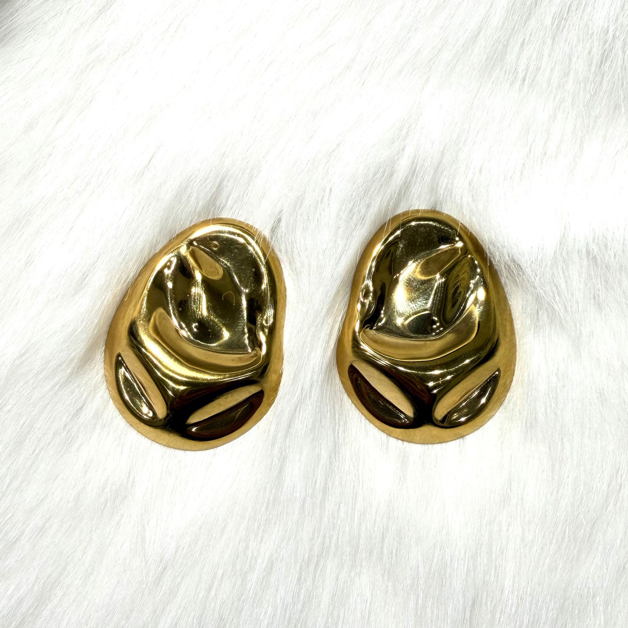 Orecchini a lobo Oval