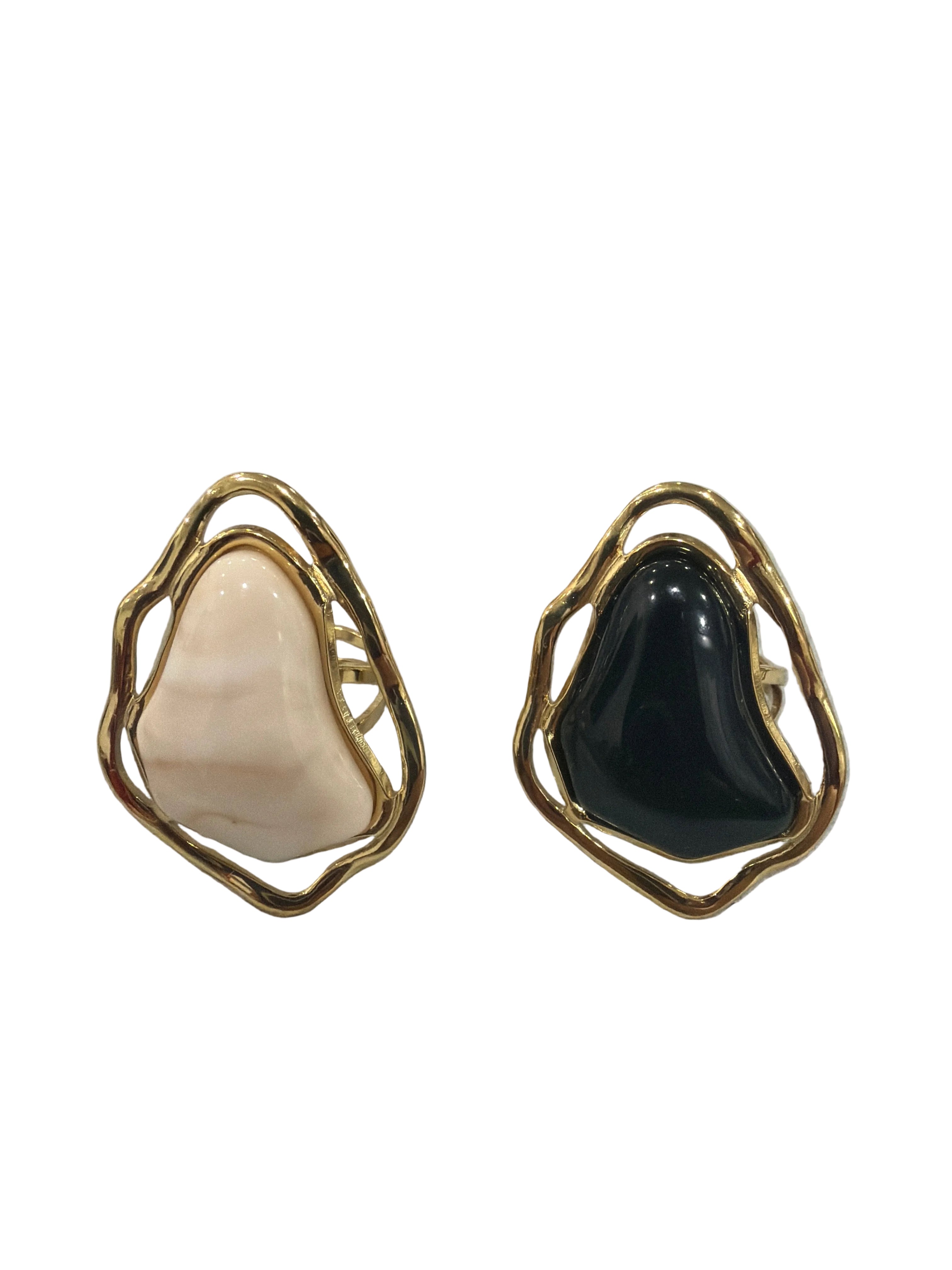 Anello Rombo stilizzato