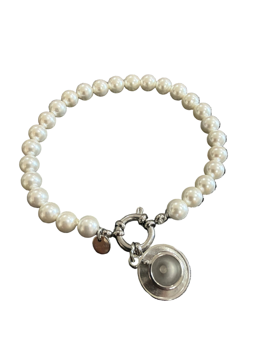 Bracciale perle tazza di caffè
