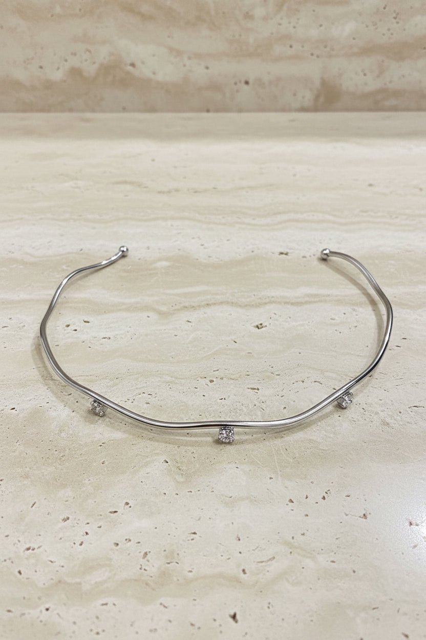 Girocollo onda zircon