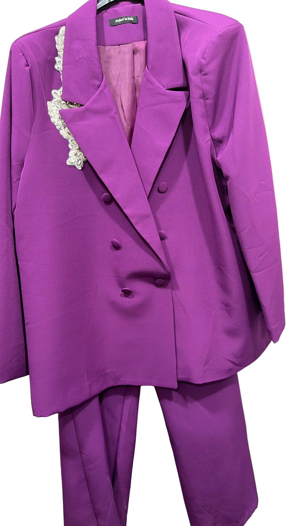 Tailleur Violet