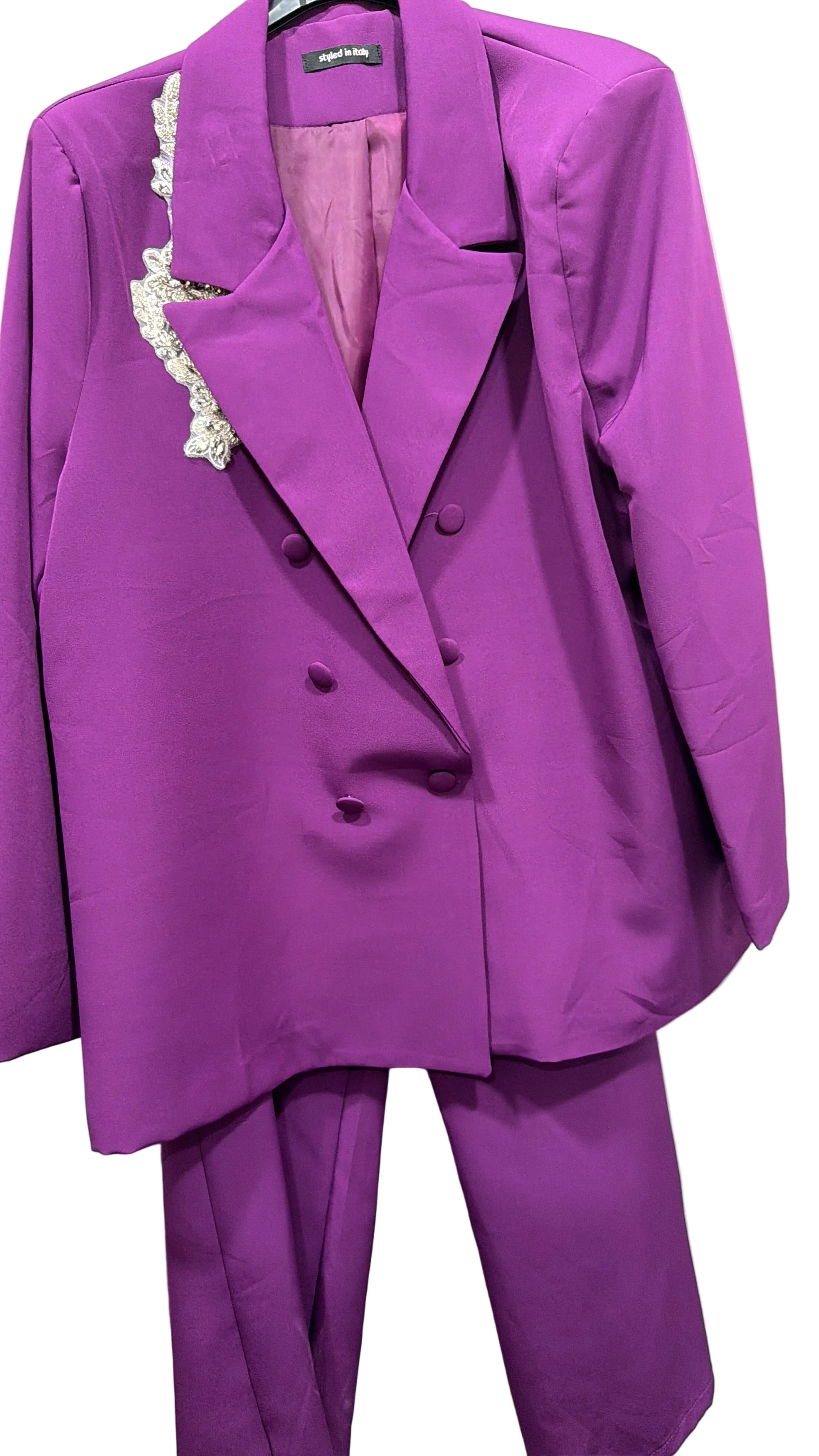 Tailleur Violet