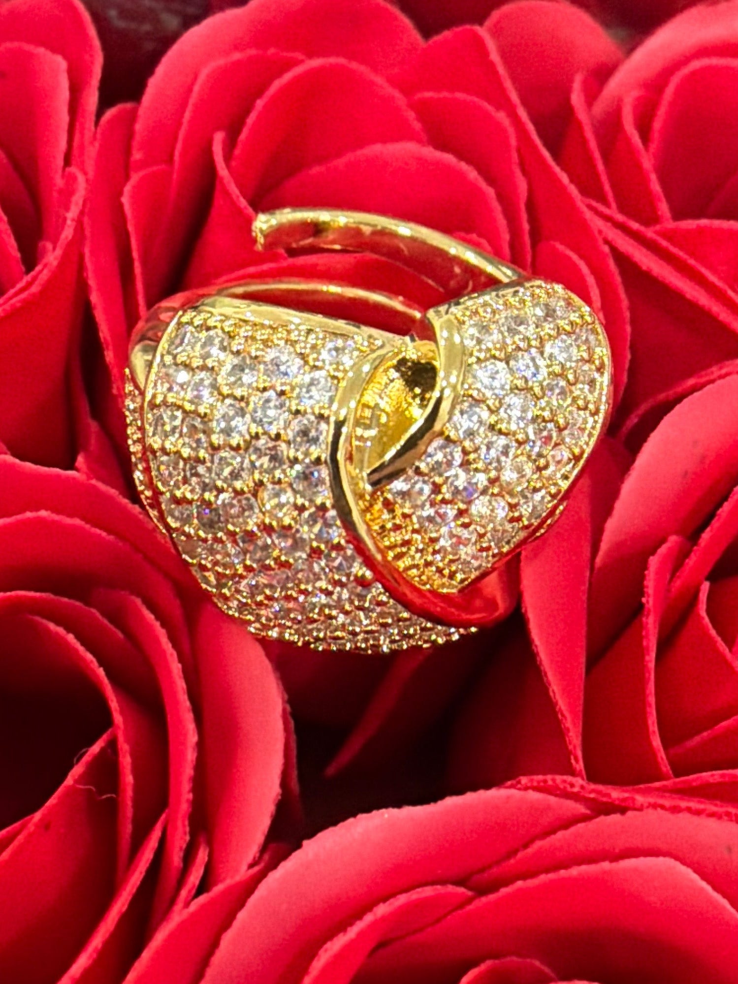 Anello Nodo zirconato