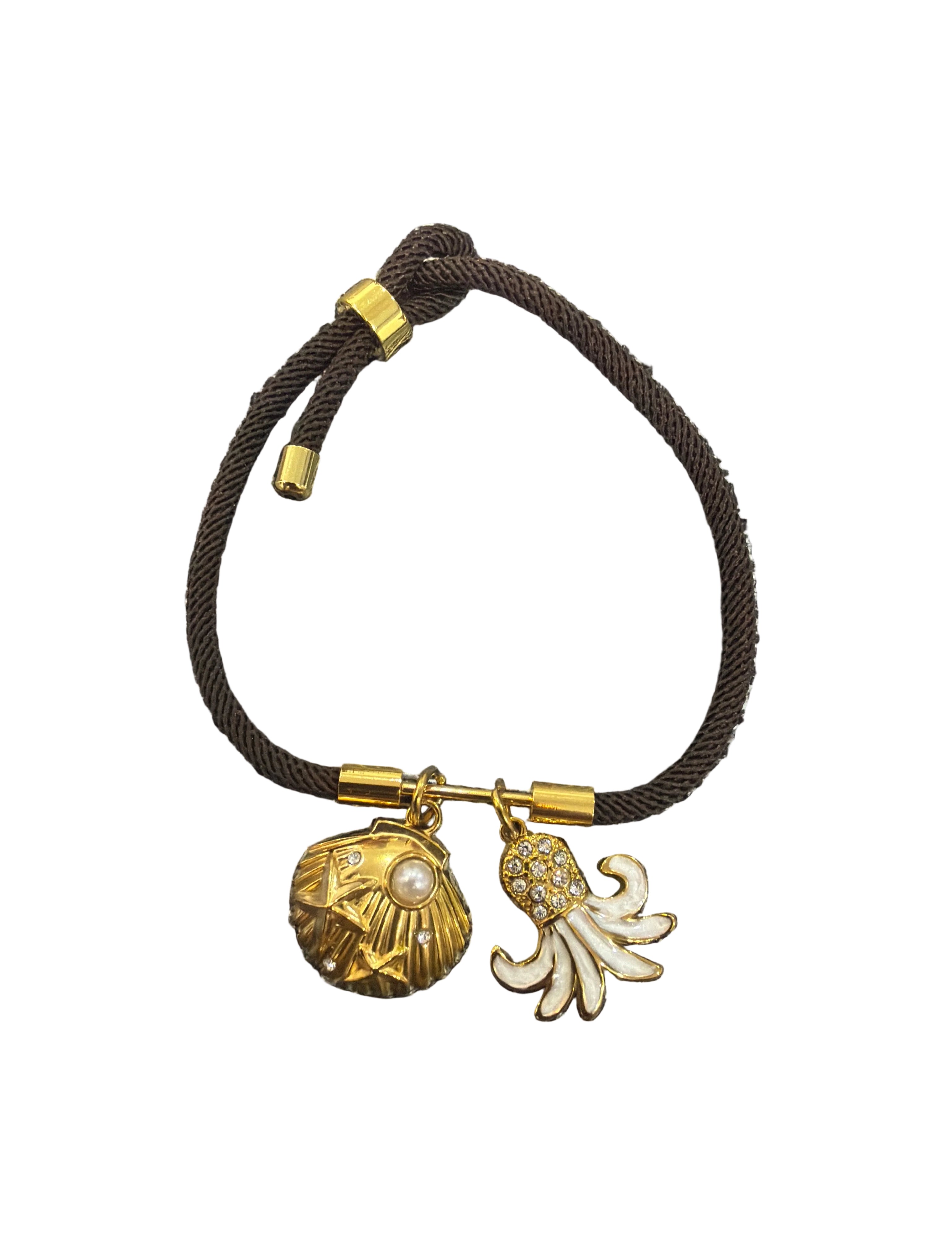Bracciale Summer conchiglia e polipo
