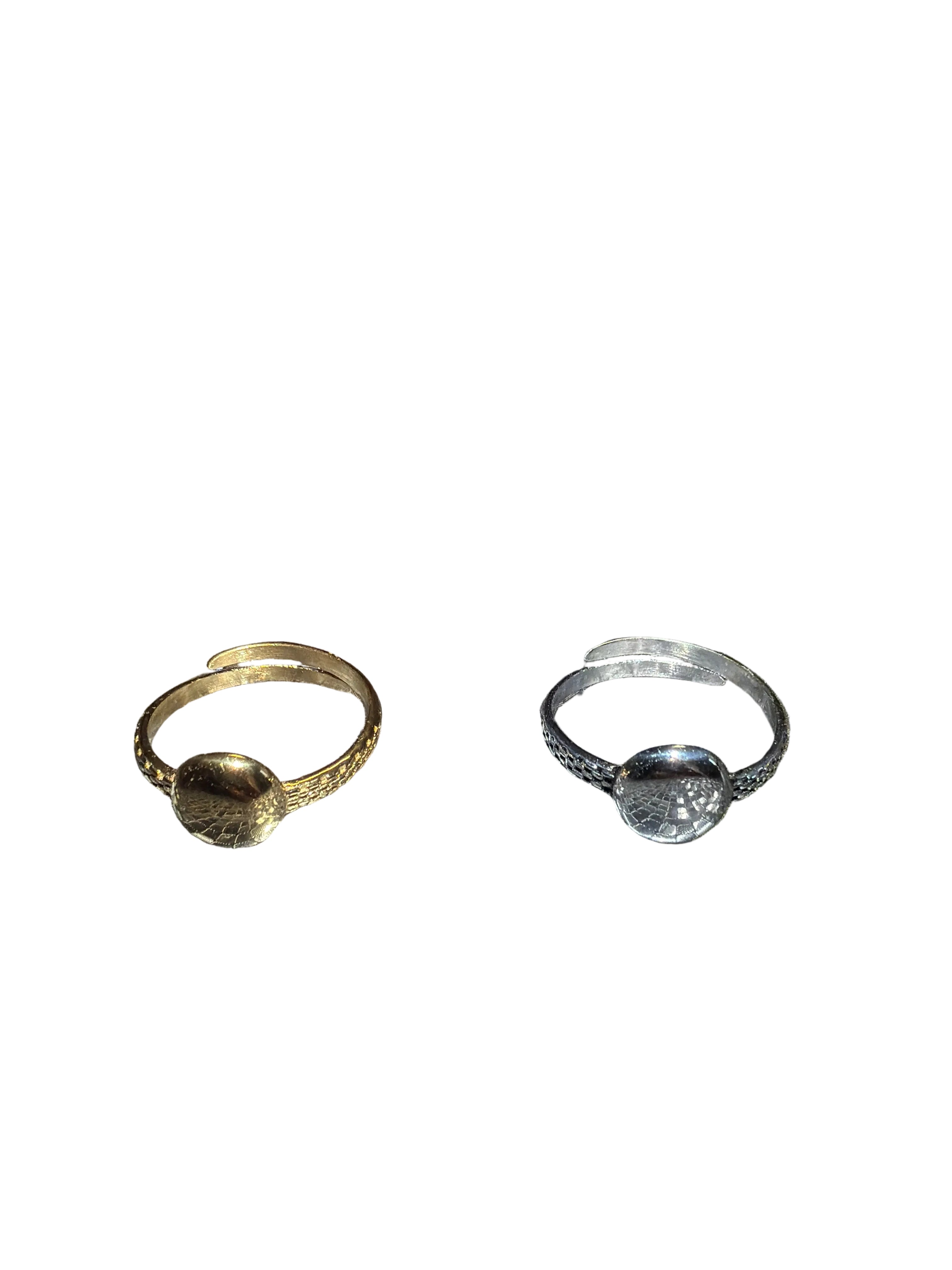 Anello tondo mignolo