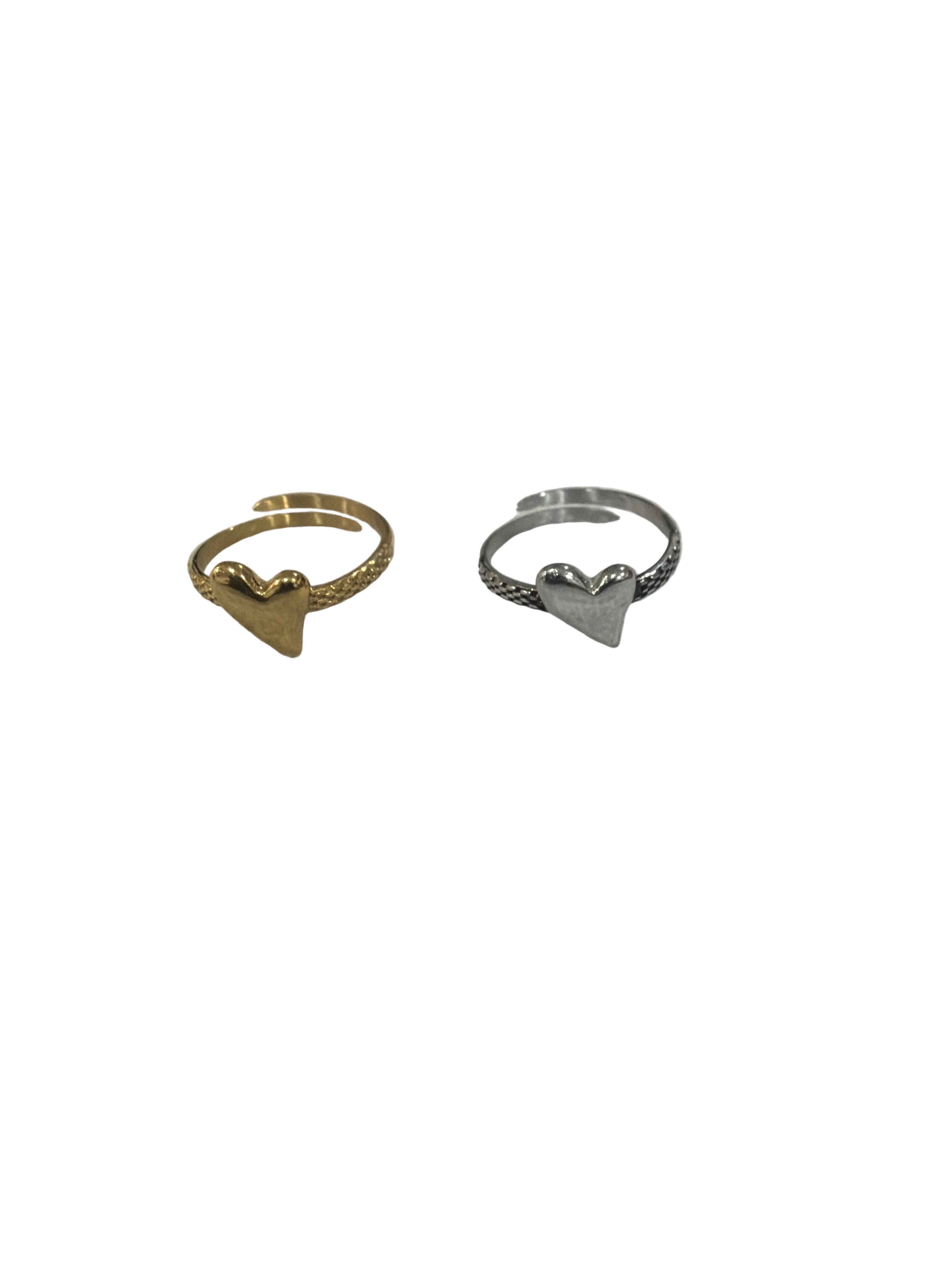 Anello mignolo Cuore 2.0
