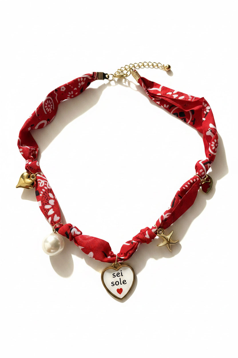 Collana bandana Sei luce