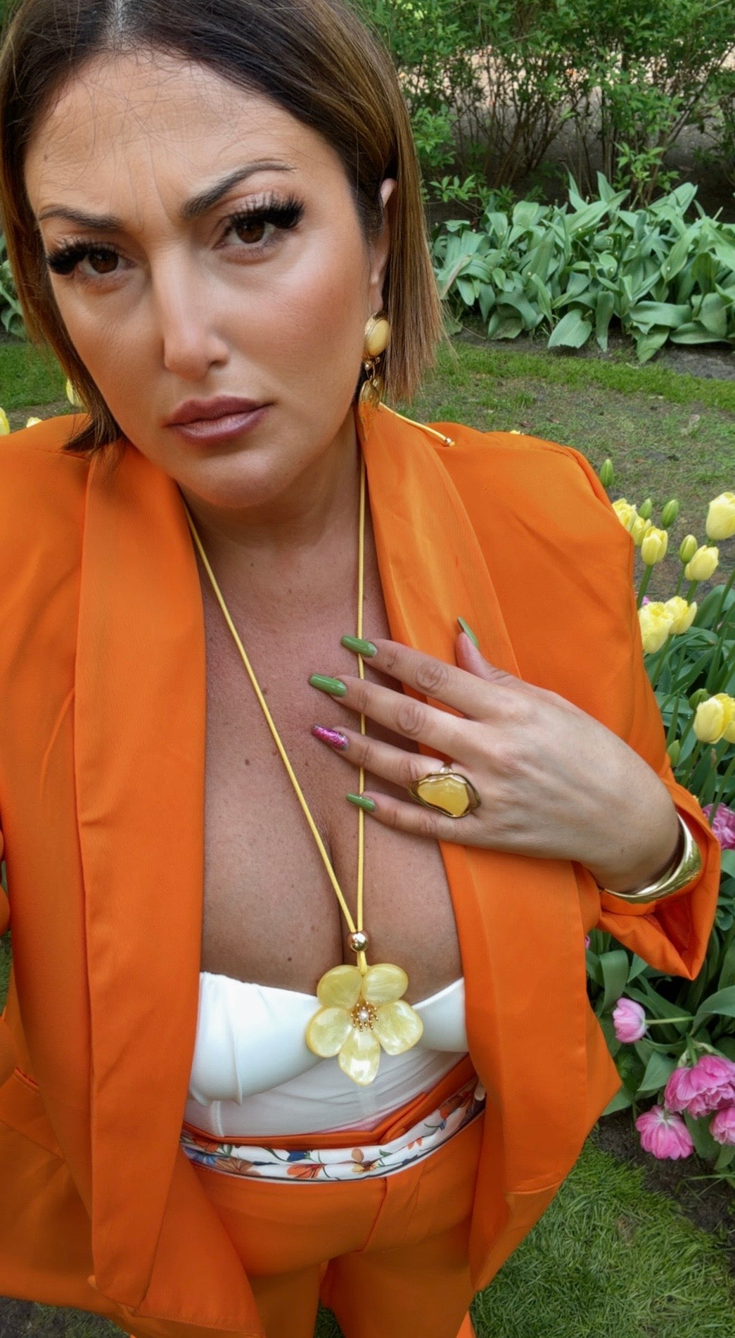 Collana Plumeria