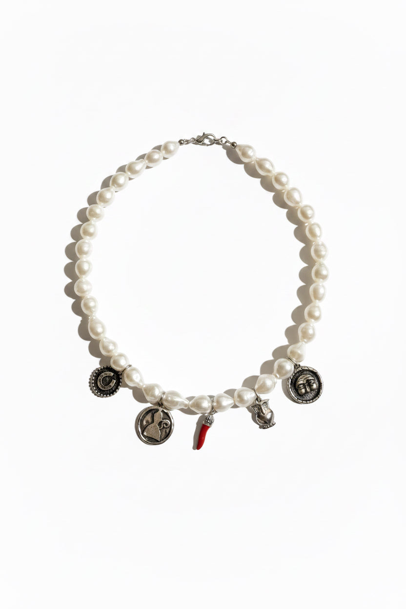 Collana perle Scaramantica
