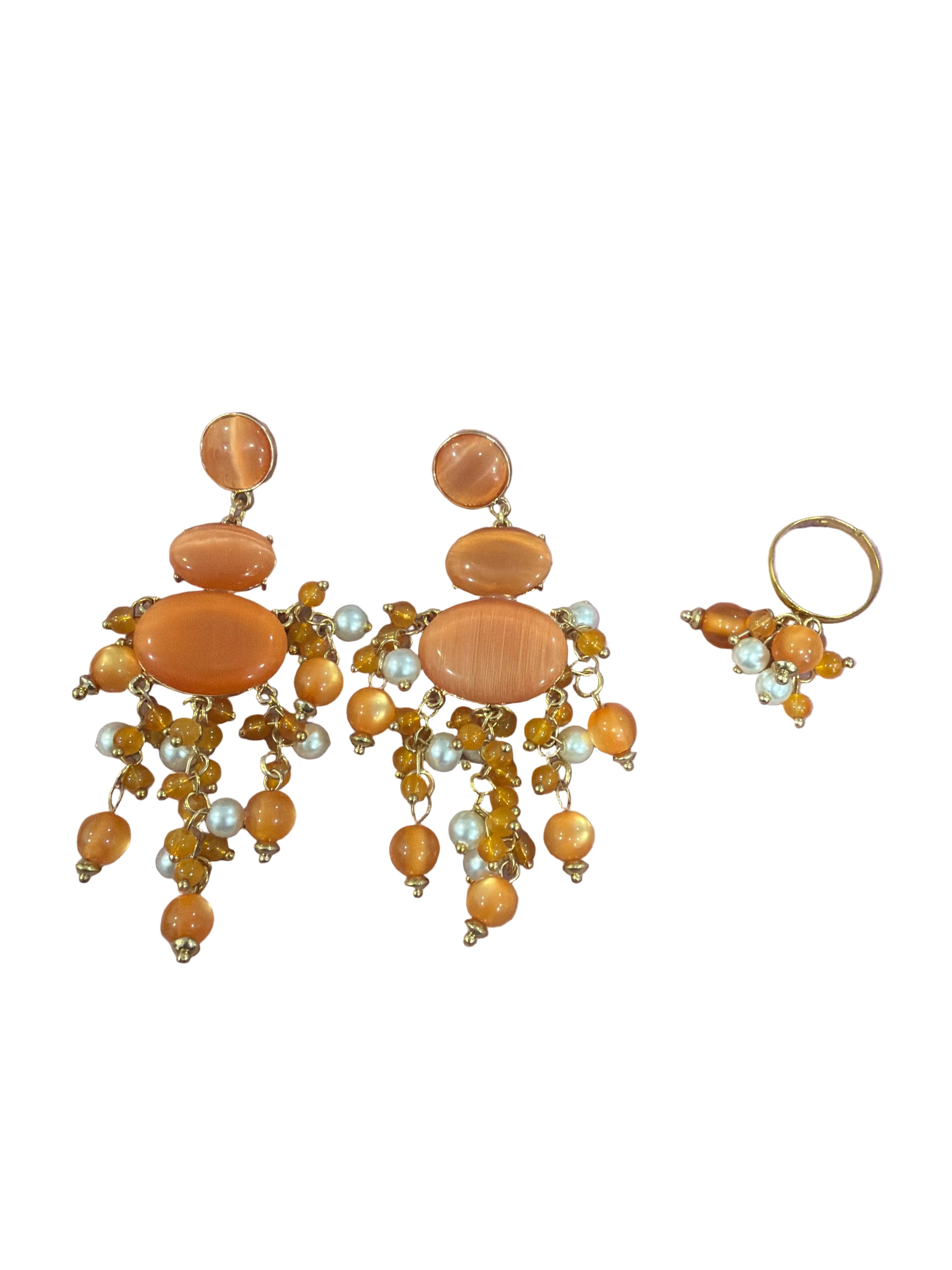 Orecchini e anello Hilay