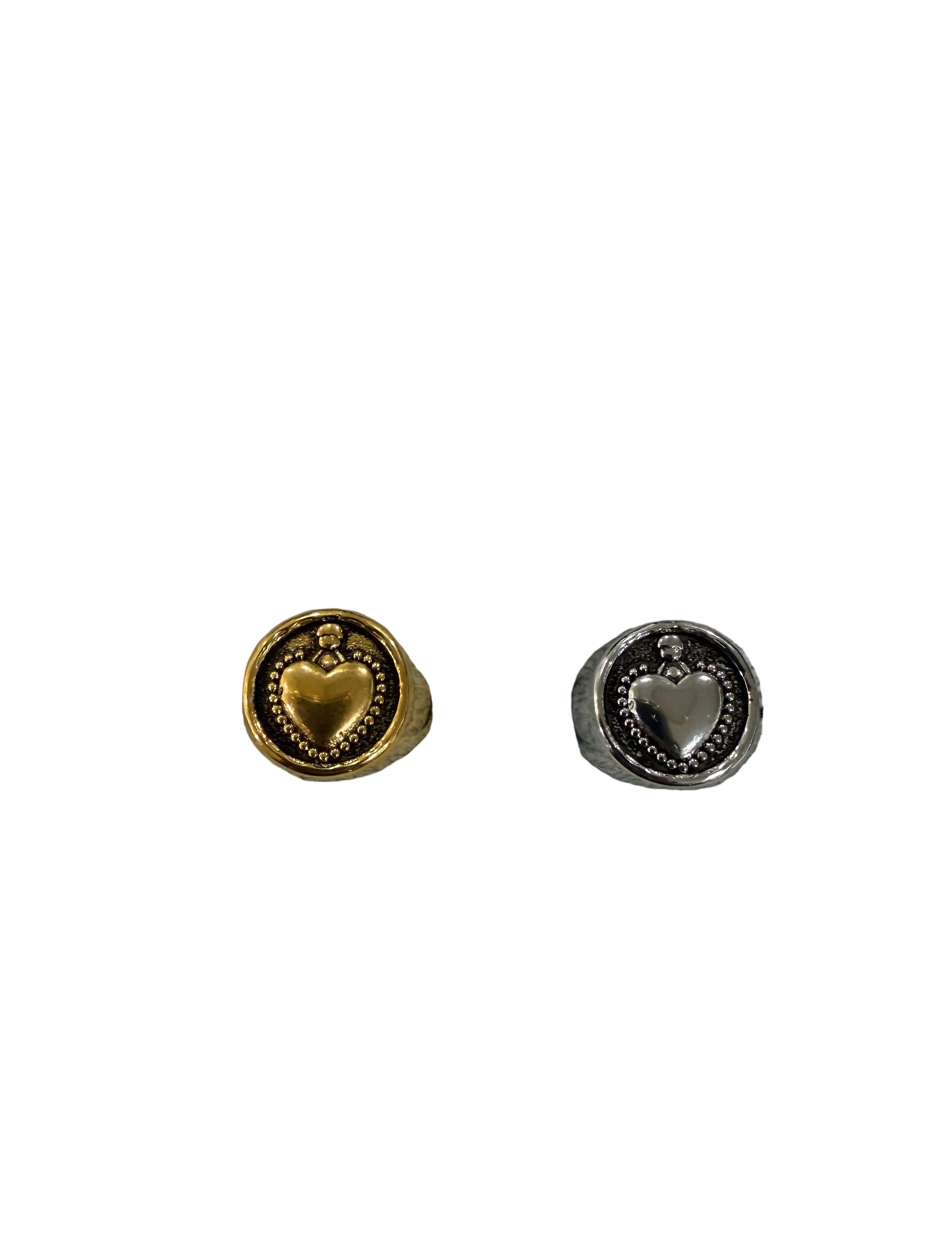 Anello mignolo cuore sacro