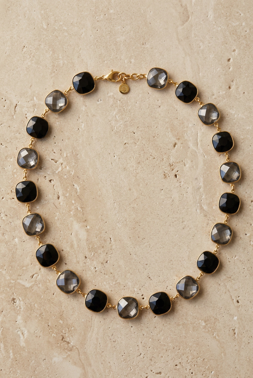 Girocollo strass