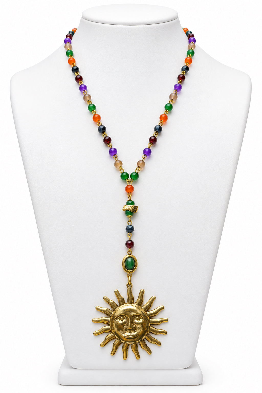 Collana Sole multicolor