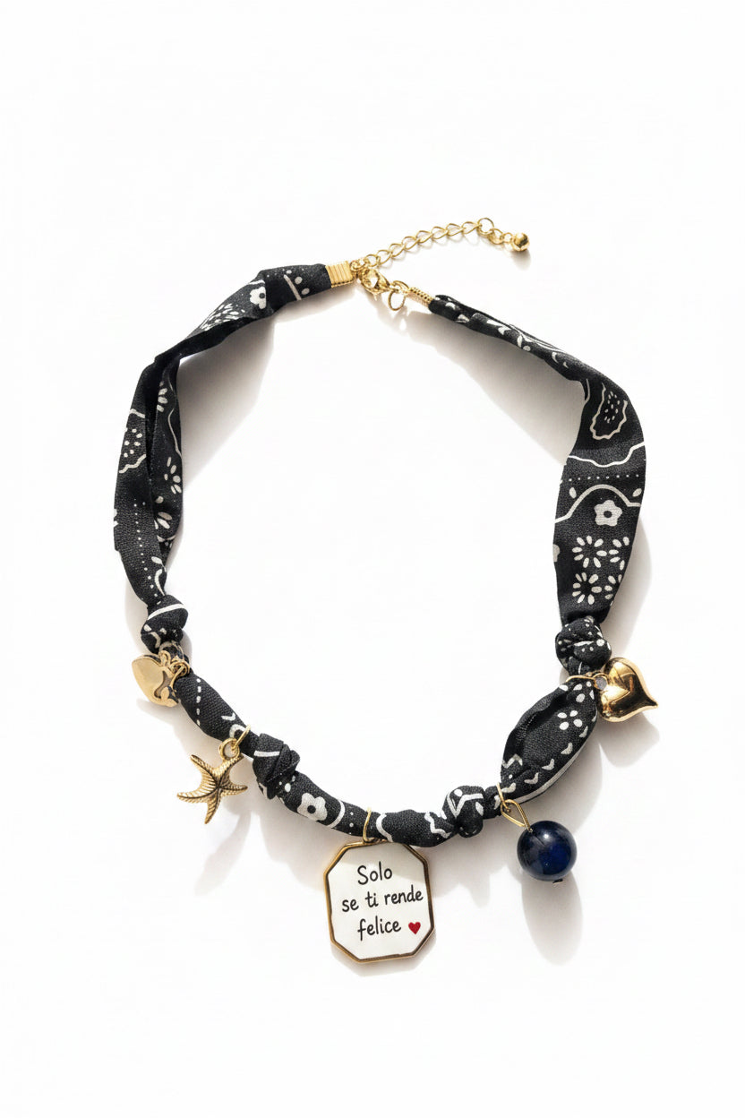 Collana Bandana Solo se ti rende felice
