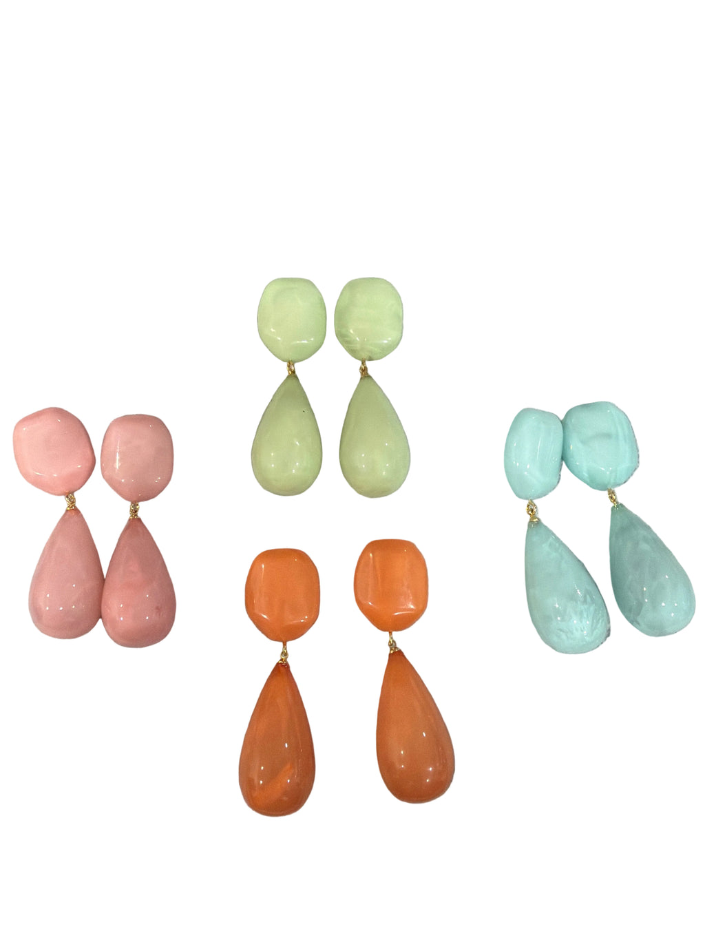 Orecchini Goccia Pastel