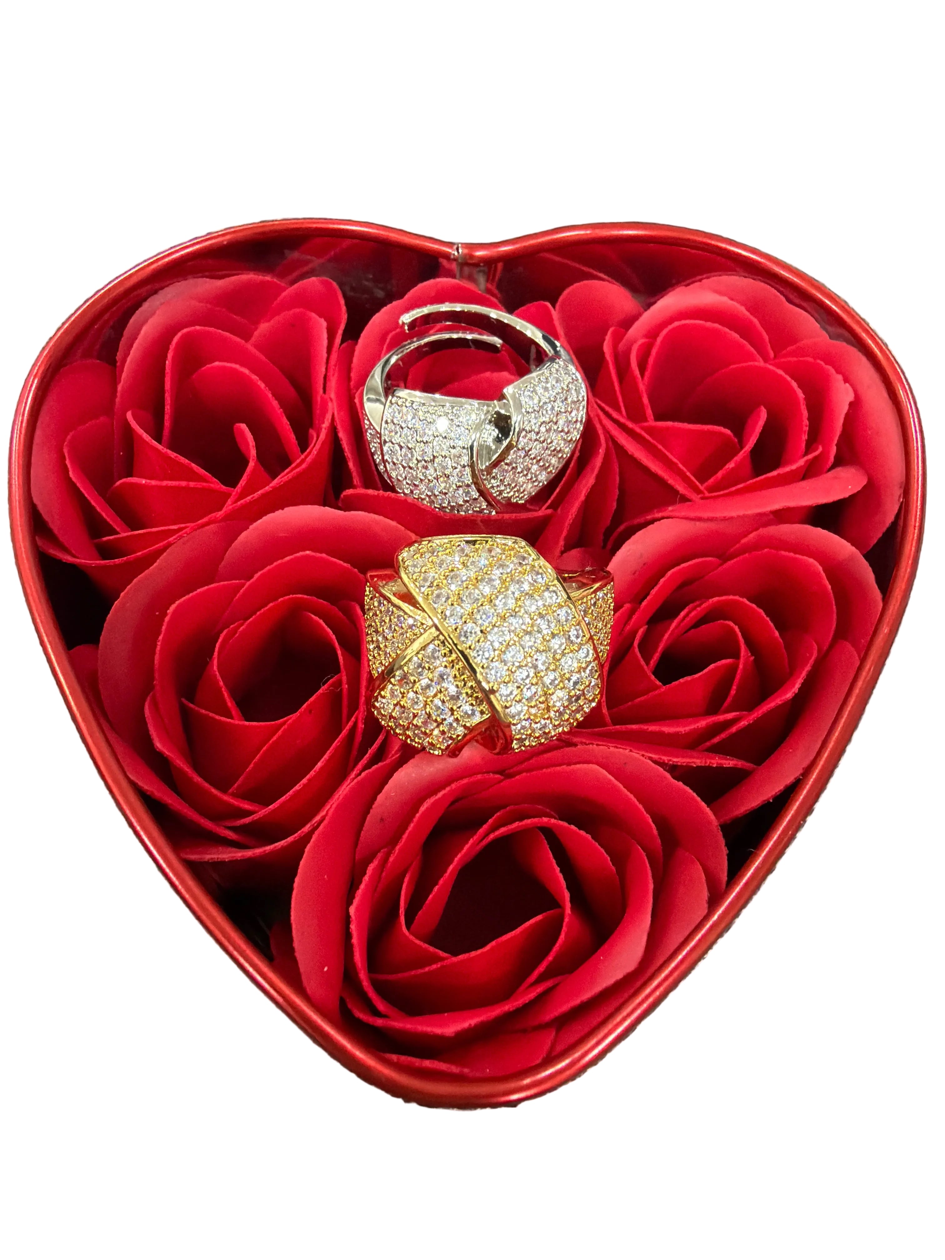 Anello Nodo zirconato