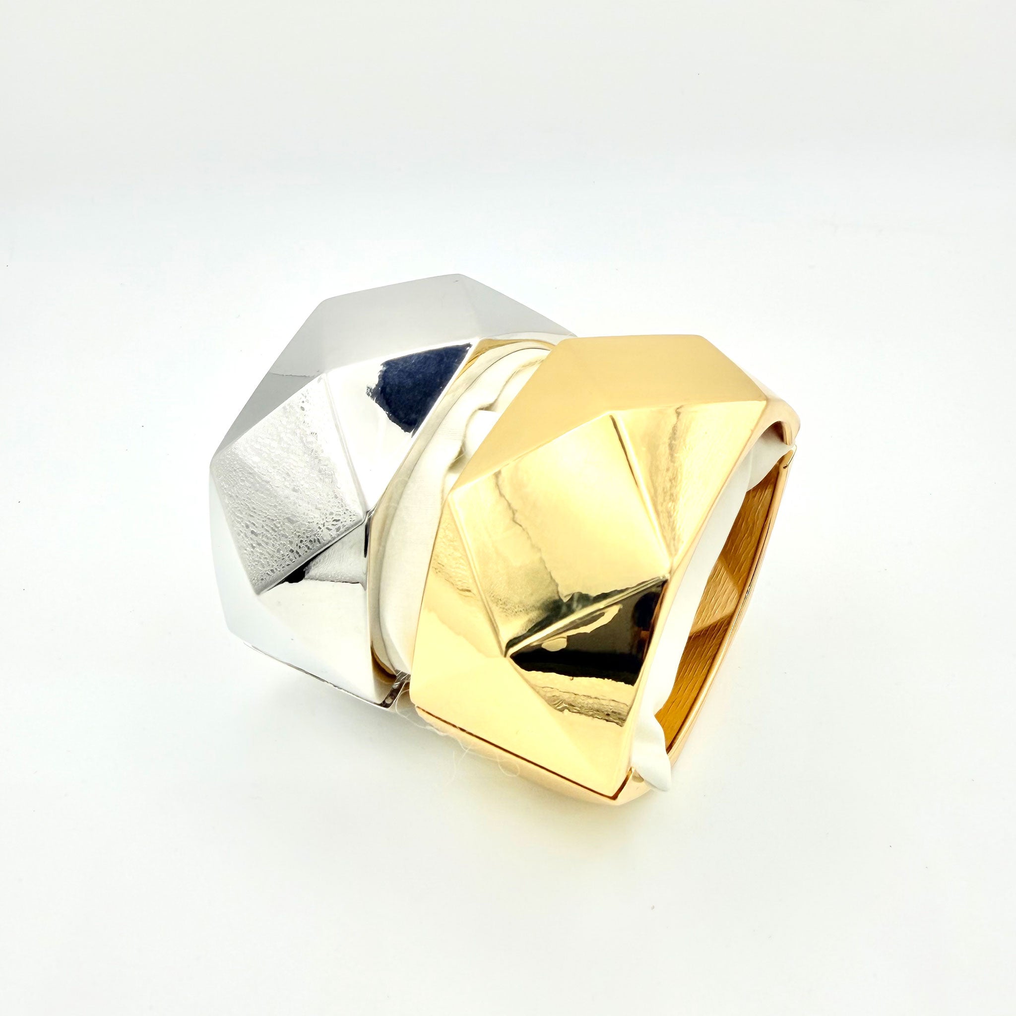 Bracciale Rigido Sfaccettato