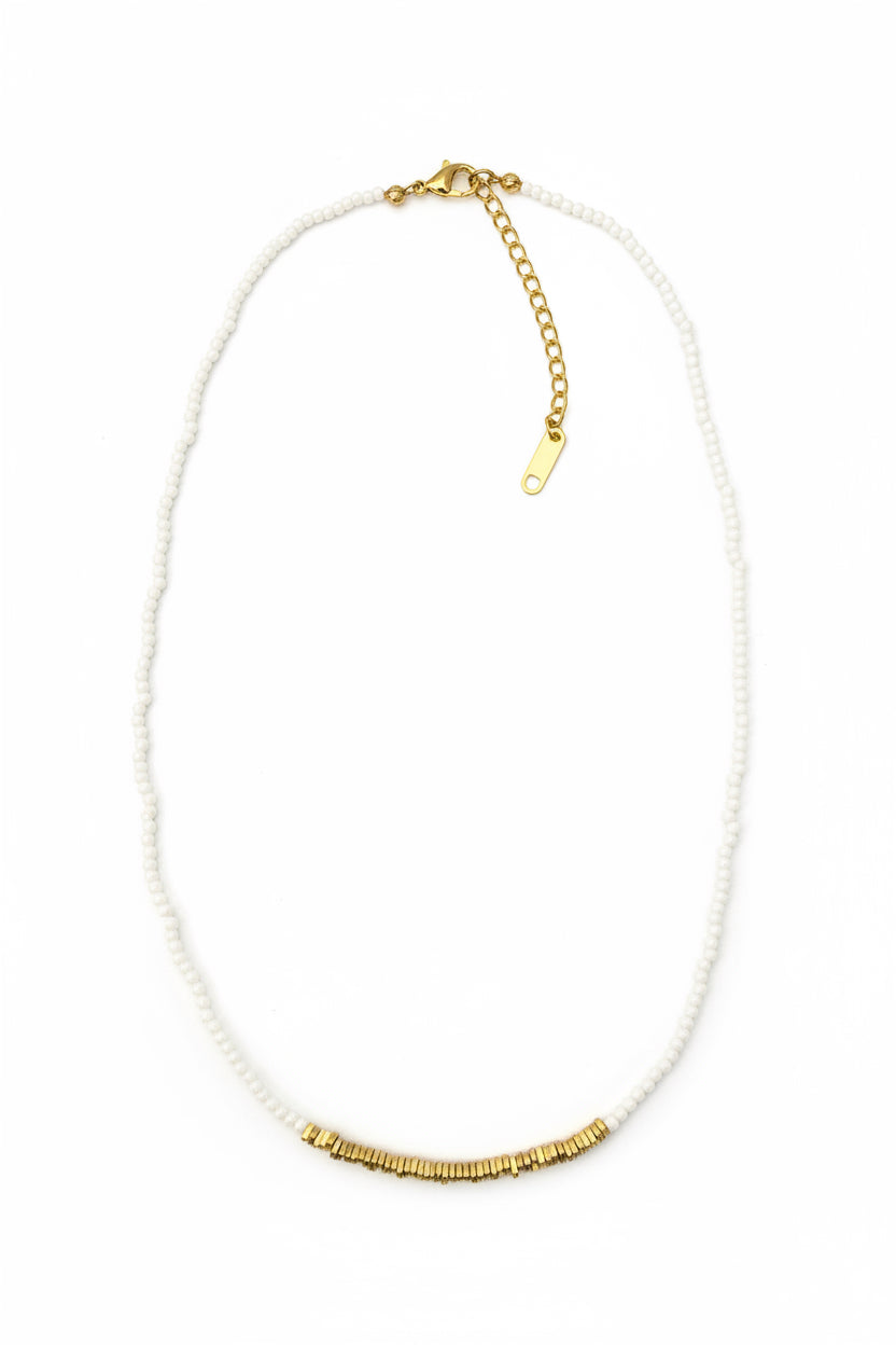 Collana micropietre girocollo