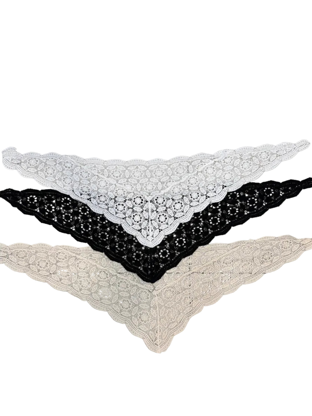 Foulard per capelli in pizzo