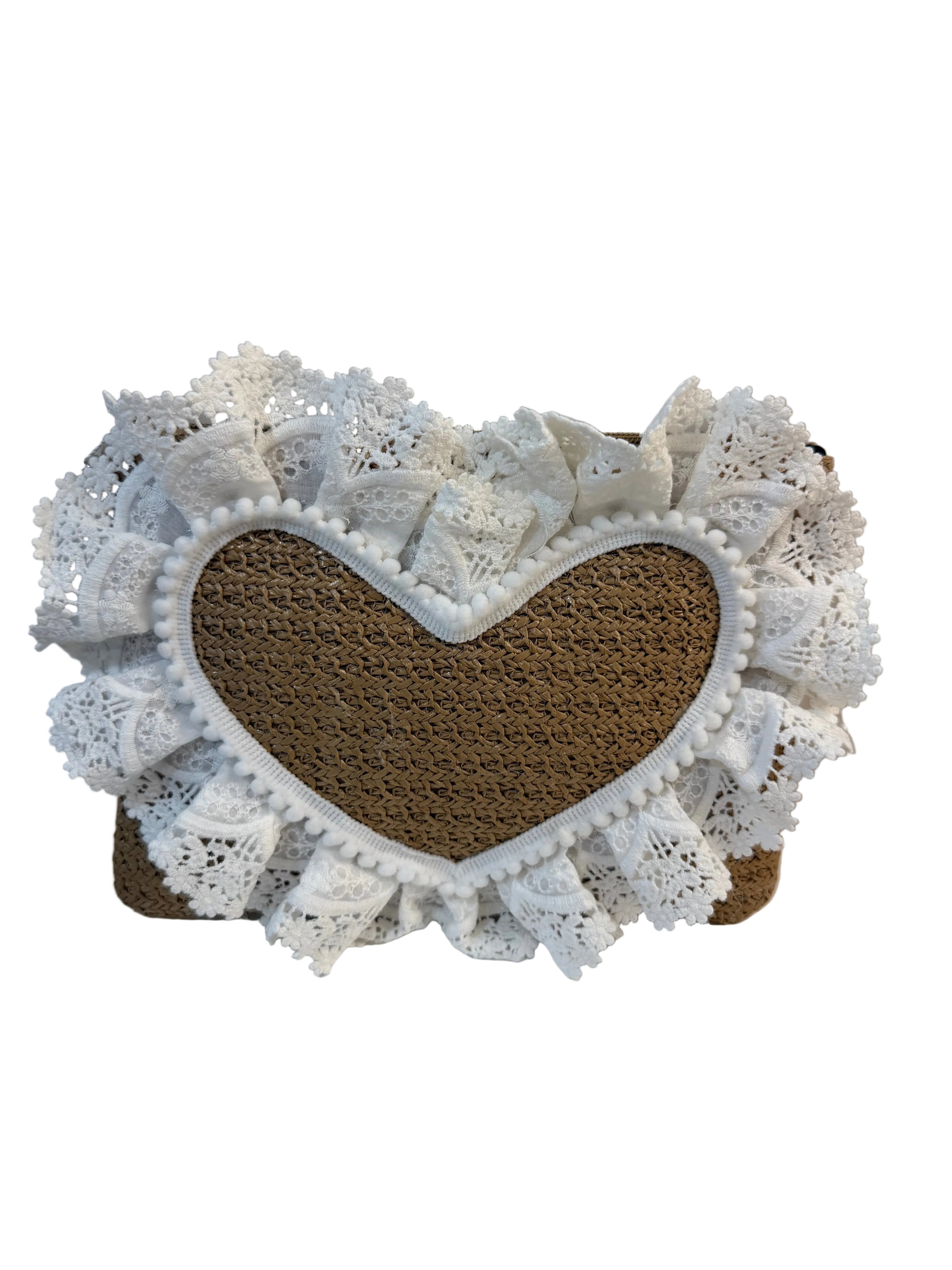 Borsello cuore Sangallo