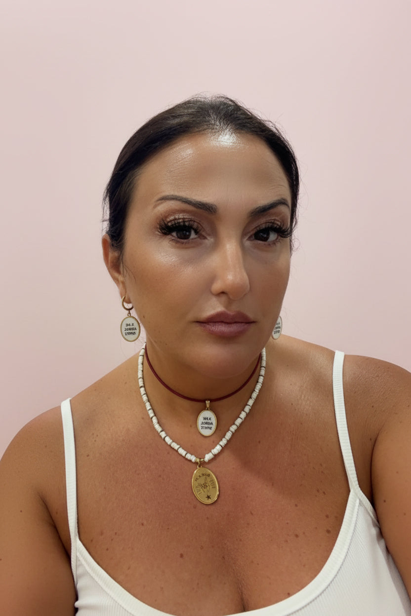 Orecchini Medaglia ovale