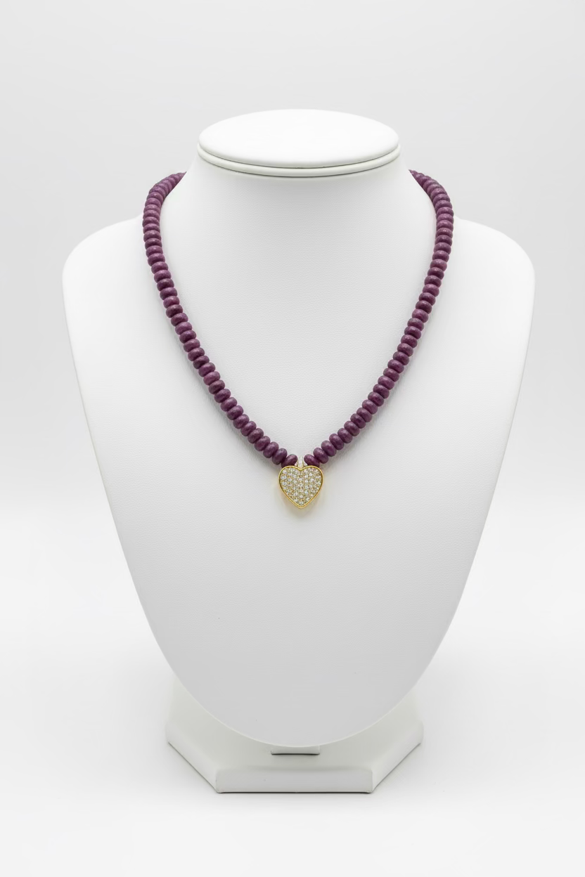 Collana personalizzata in pietra
