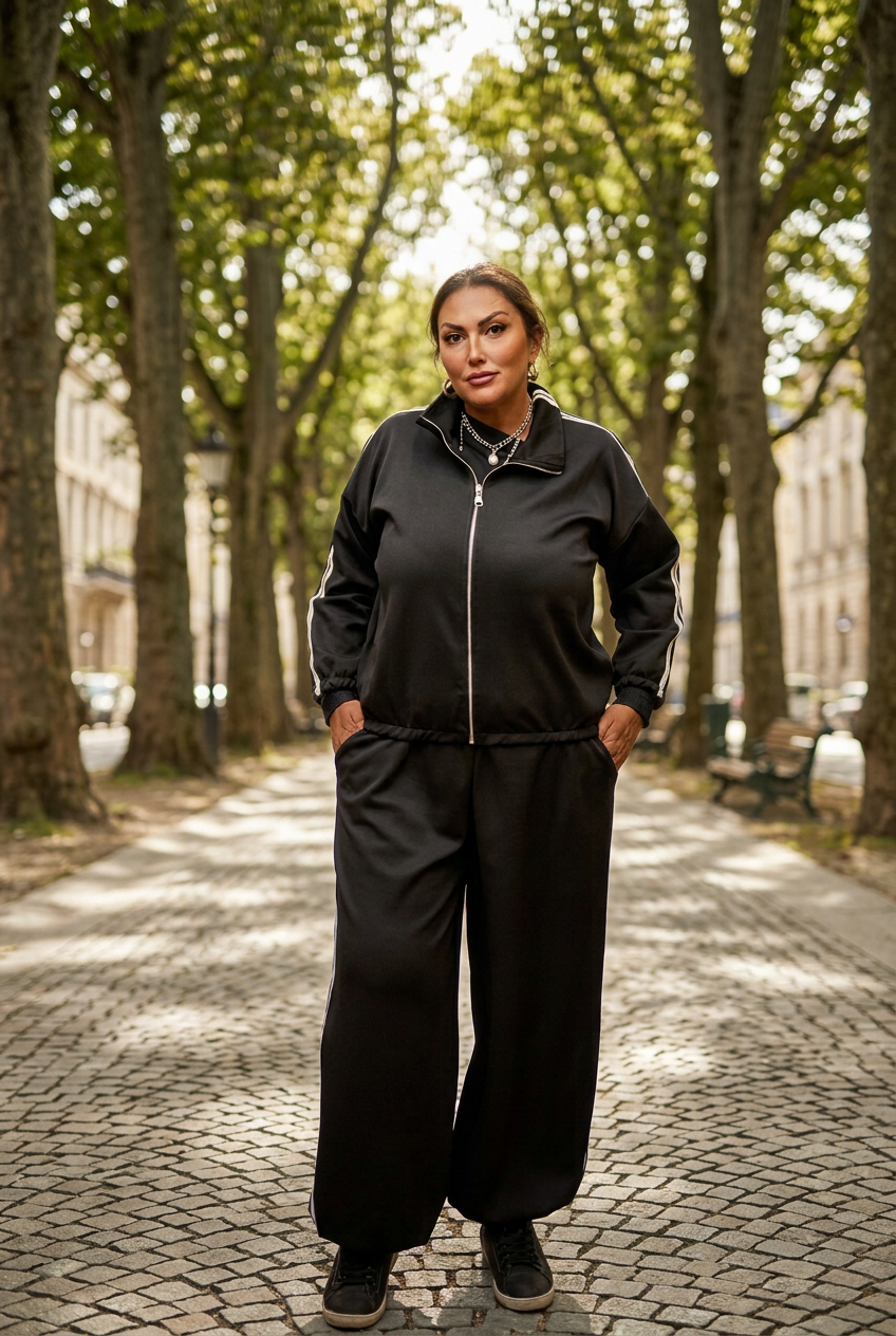 Tuta curvy leggera