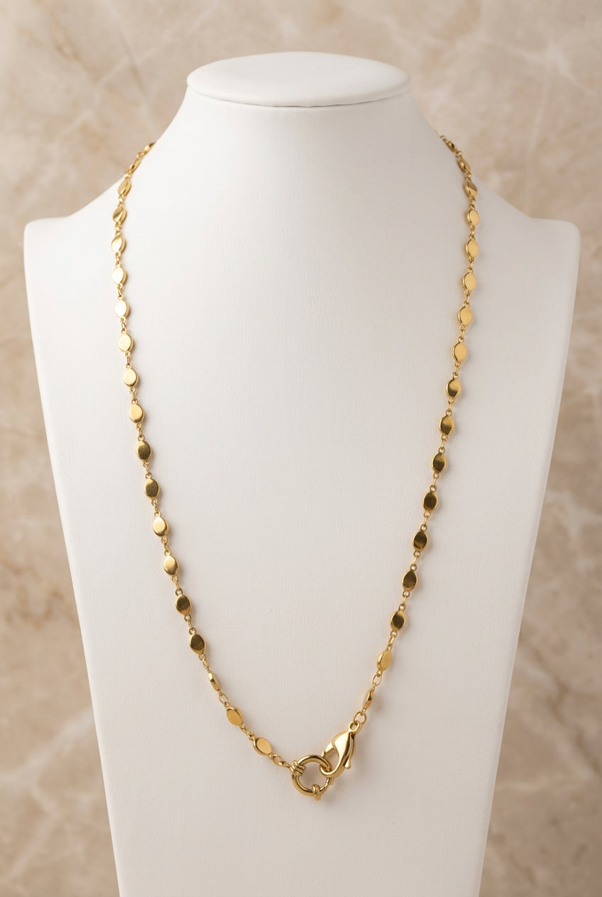 Collana doppio gancio
